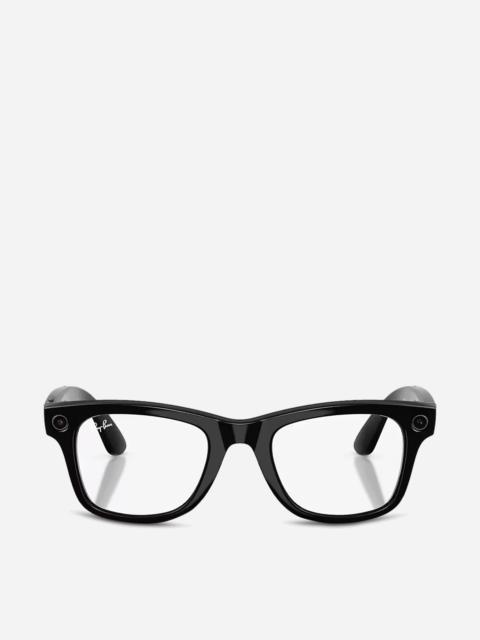 Ray-Ban Wayfarer Gen 2 Sunglasses Shiny Black / Clear / Graphite Green Transitions