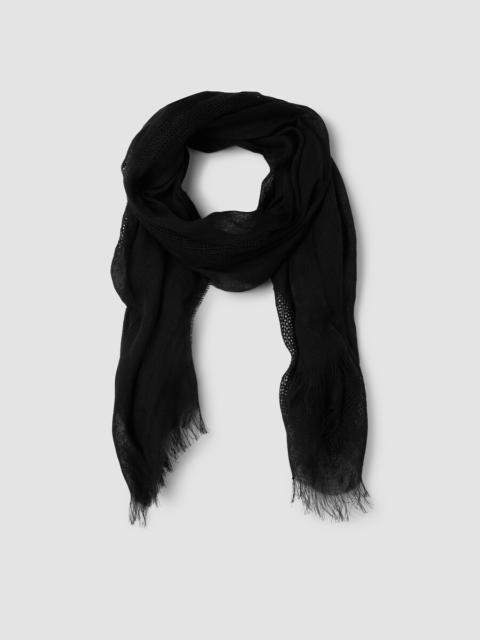 EILEEN FISHER Organic Linen Circles Scarf