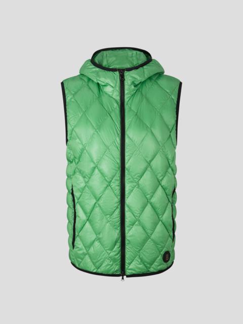 BOGNER Ares Lightweight down waistcoat in Green