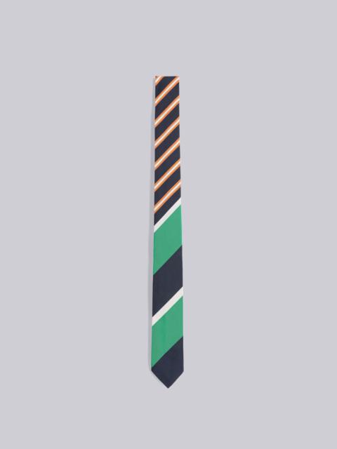 Thom Browne Fun-Mix Stripe 3-Panel Mogador Tie