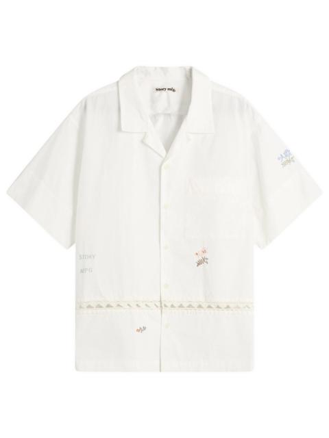 Story mfg. Story mfg Greetings Hand Embroidered Shirt