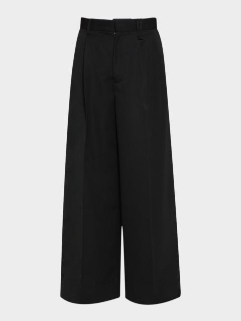 Simone Rocha Men's Straight-Leg Trousers