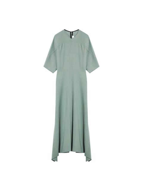 Victoria Beckham asymmetric-hem midi dress