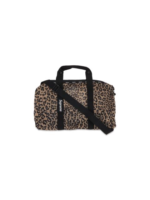 Supreme Supreme Mesh Duffle Bag 'Leopard'