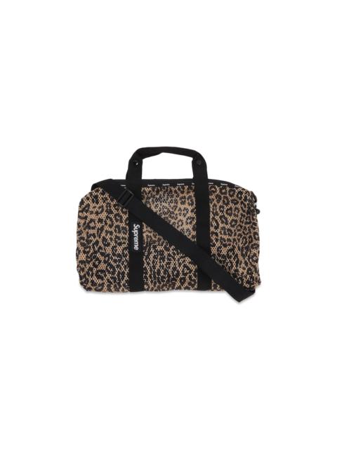 Supreme Mesh Mini Duffle Bag LeopardSupreme Mesh Mini Duffle
