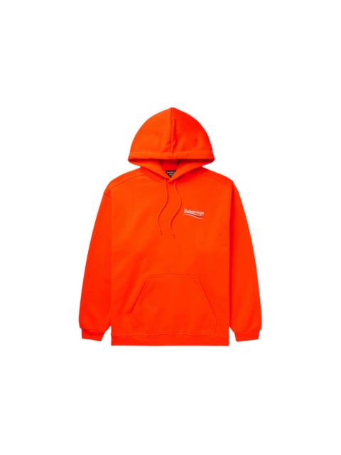 BALENCIAGA Balenciaga Campaign Logo Hoodie Orange
