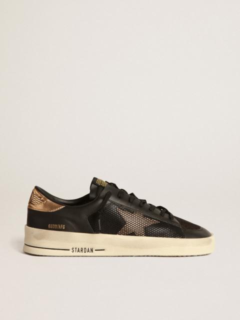 Stardan sneakers in leather with mesh inserts