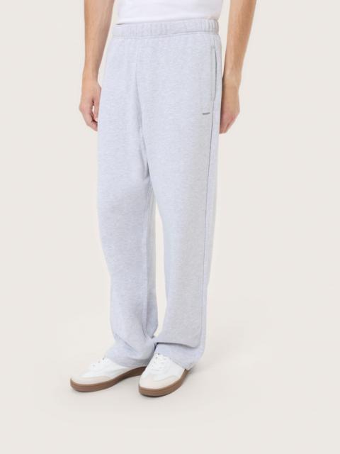 PANGAIA Mens Heavyweight Straight Leg Track Pants - Grey Marl