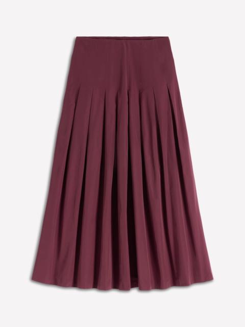 BODEN Valentina Taffeta Midi Skirt-Deep Wisteria