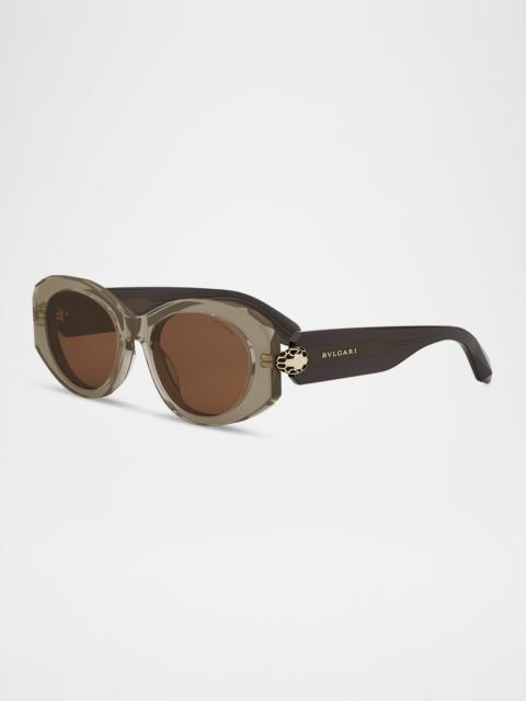 BVLGARI Serpenti Oval Sunglasses