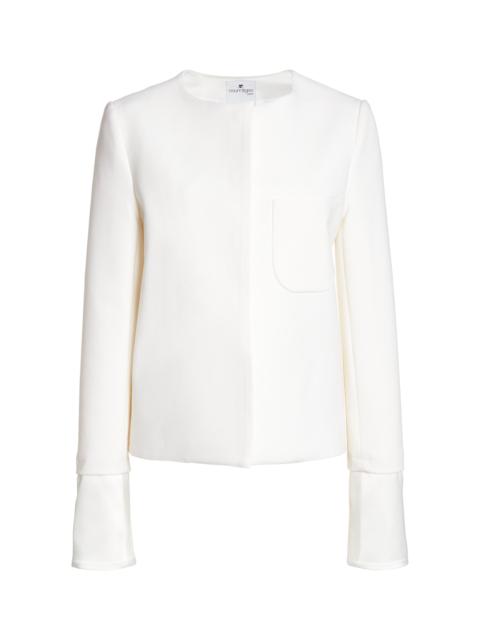 courrèges Tailored Satin Jacket