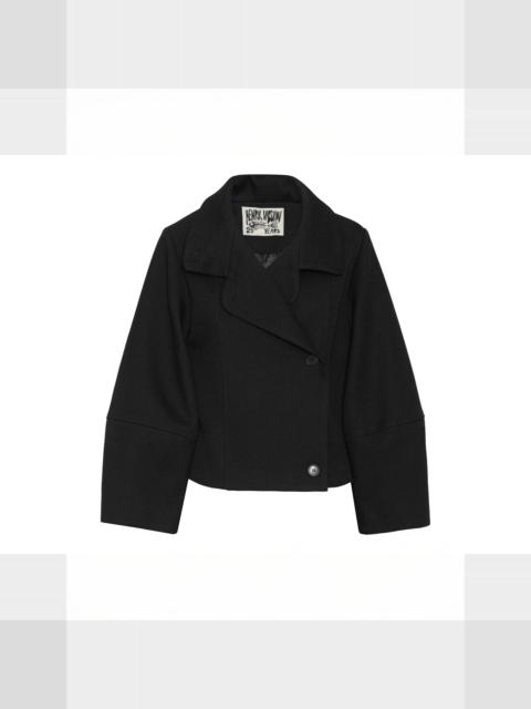 HENRIK VIBSKOV MOON SHORT JACKET - BLACK