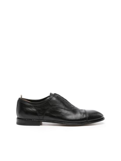 OFFICINE CREATIVE Anatomia leather derby shoes