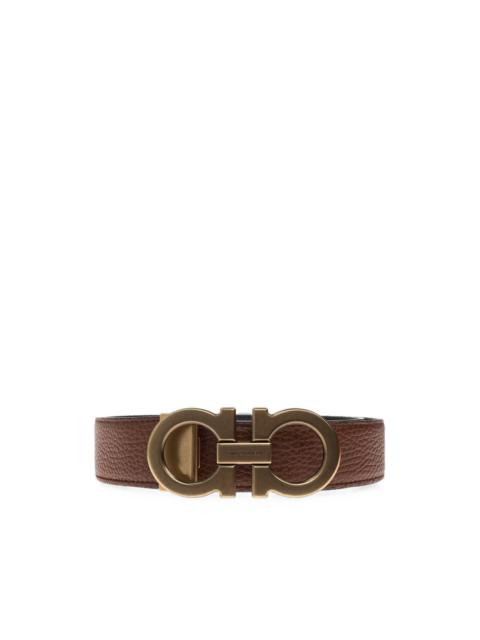 FERRAGAMO Gancini reversible belt
