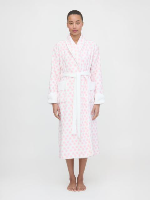 Hill House Home The Hotel Robe - Pink Doily Heart