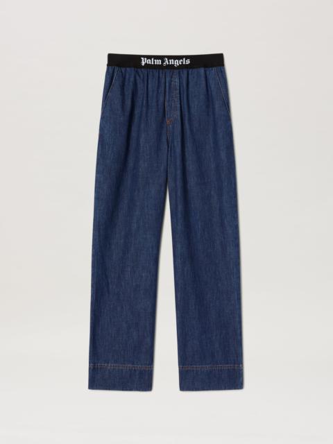 Palm Angels Palms Sunrise Jeans in Blue