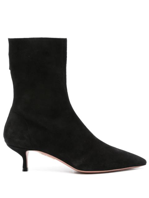 AQUAZZURA Aquazzura 55mm Suede Boots
