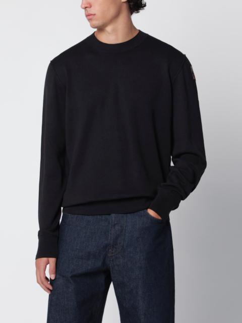 PARAJUMPERS Basic Braw black cotton-blend sweater