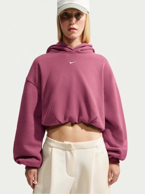 Nike Nike Studio Fleece Medium Weight Women's Oversized Cropped Hoodie