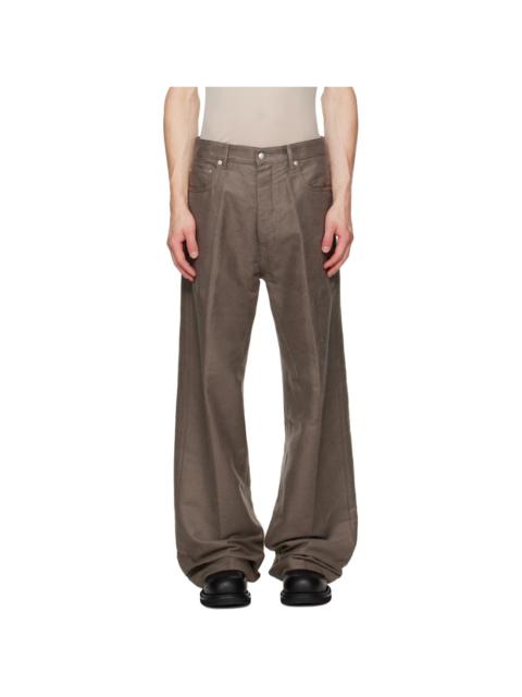 Rick Owens Gray Tower Geth Trousers