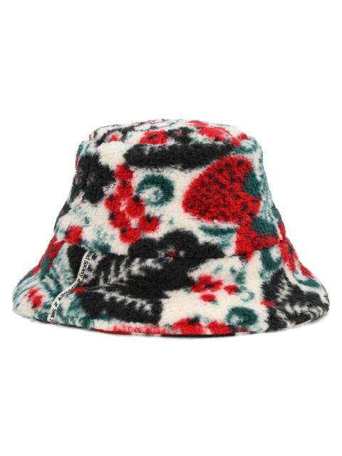 SPYDER Womens Society Fleece Bucket Hat - Society Racing Green