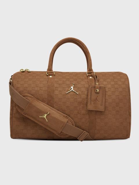 Jordan SUEDE MONOGRAM DUFFLE L