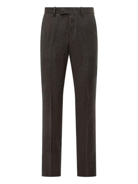 ZEGNA wool pleated trousers