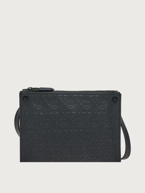 FERRAGAMO GANCINI CROSS BODY BAG
