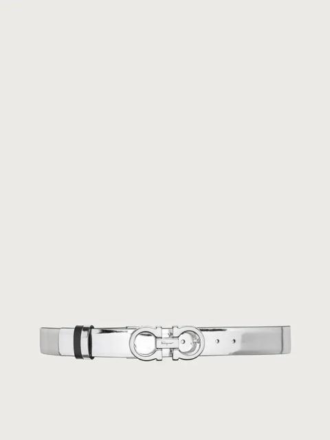 FERRAGAMO REVERSIBLE AND ADJUSTABLE GANCINI BELT