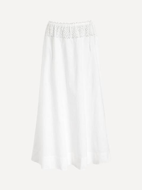POSSE Harriet Cotton Midi Skirt