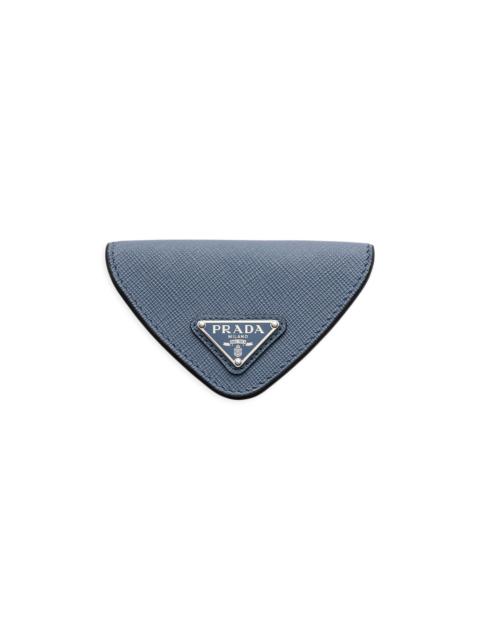 Prada Women's Saffiano Leather Coin Purse - Blue