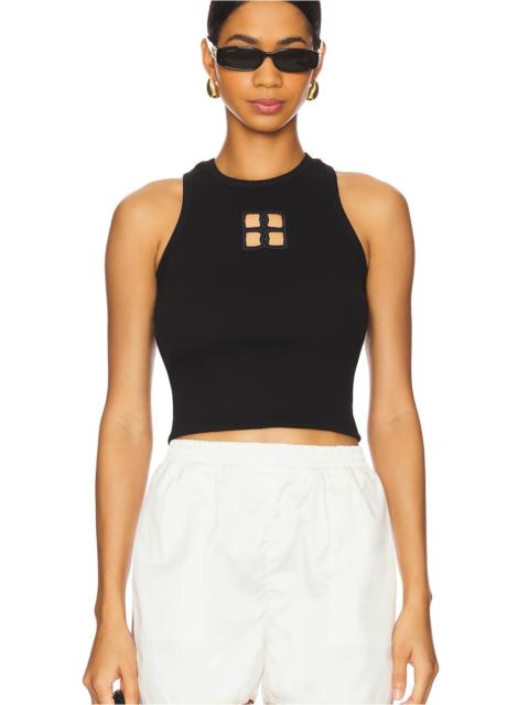 BEVZA BB Monogram Tank Top