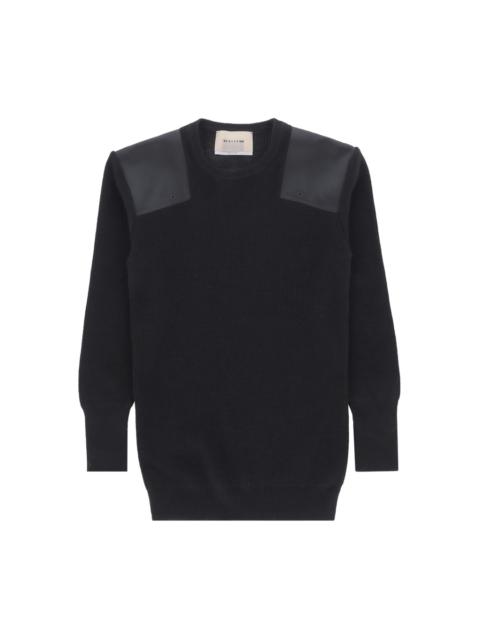 NYLON PANEL SWEATER