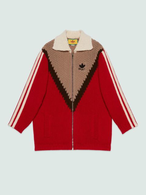 GUCCI adidas x Gucci wool cardigan