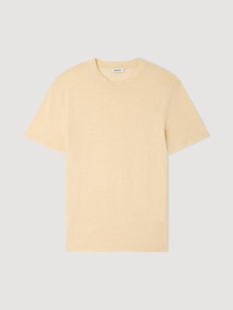Sandro LINEN T-SHIRT
