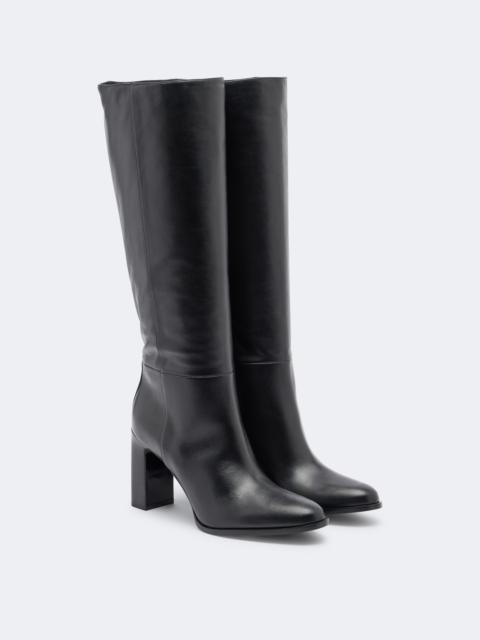 JIMMY CHOO Bibi leather knee-high boots