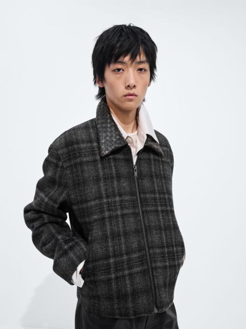 Bottega Veneta Check Wool Jacket