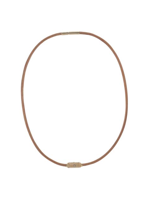 MARIE LICHTENBERG Diamond Micro Lasso Necklace