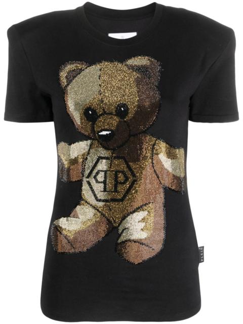 PHILIPP PLEIN Sexy Pure Fit crystal-embellished T-shirt