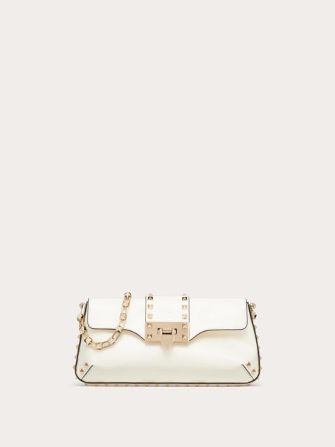 ROCKSTUD BRUSHED CALFSKIN SHOULDER BAG