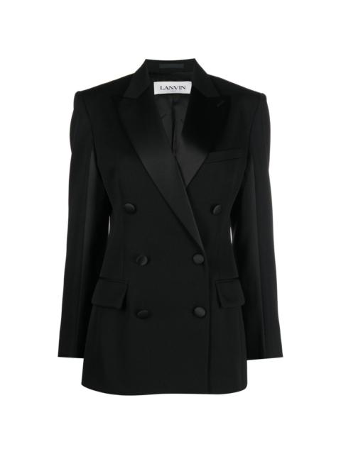 Lanvin double-breasted tailored blazer