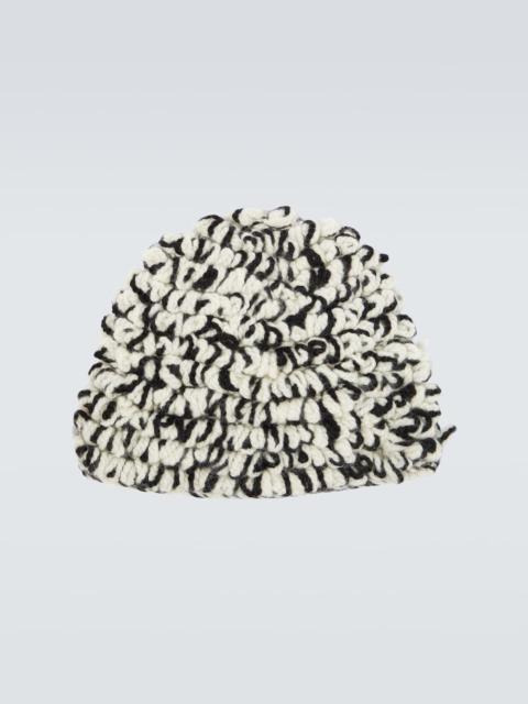 BODE Textured wool beanie