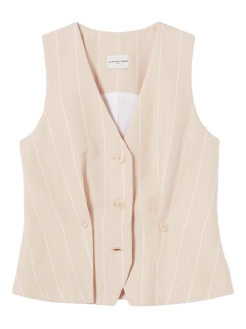 Claudie Pierlot V-neck waistcoat