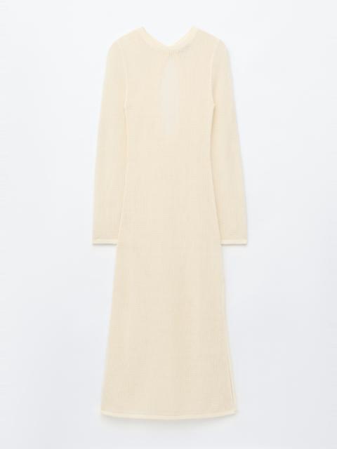 & Other Stories Open-Knit Cotton Dress