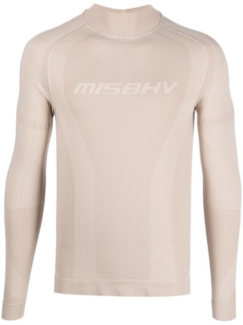 MISBHV high-neck compression top