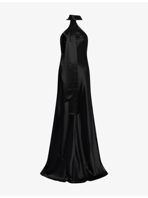 GALVAN Pandora Satin Gown