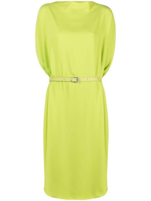 MM6 Maison Margiela belted-waist midi dress