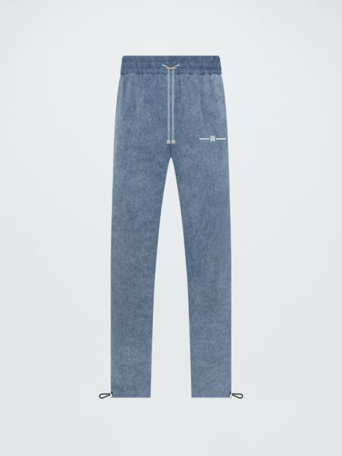 M.A. CHAMBRAY TRACK PANTS