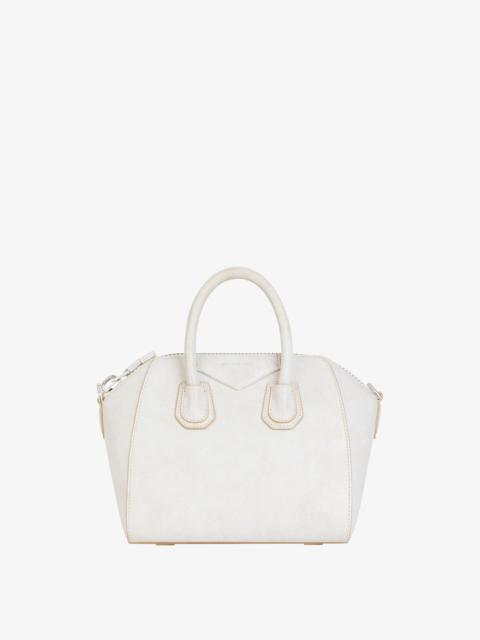 Givenchy MINI ANTIGONA BAG IN AGED LEATHER