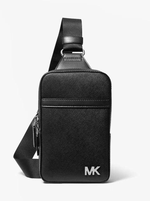MICHAEL KORS Cooper Medium Leather Sling Bag